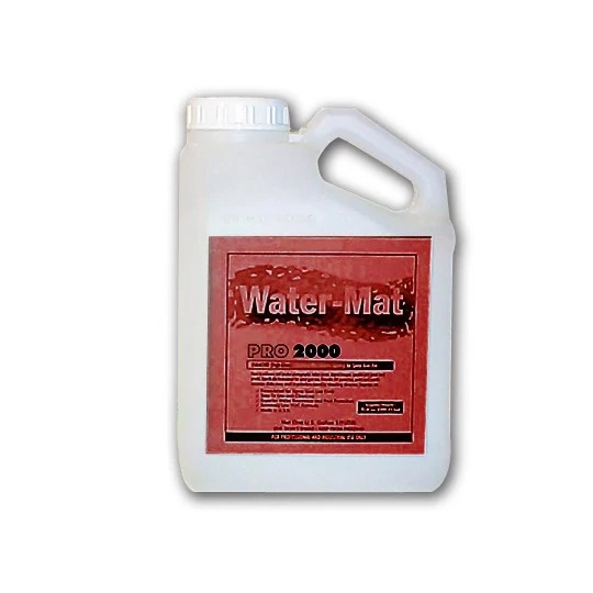 Water-Mat 2000 Satina lacquer gallon showing satina finish roller coating formula for photo finishing