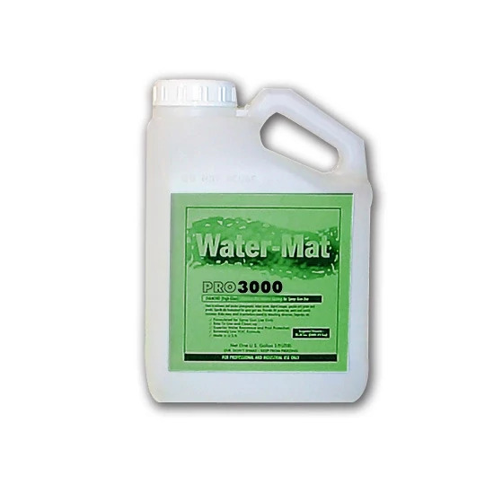Water-Mat 3000 Pearl lacquer gallon showing pearl finish roller coating formula for high-volume photo lab finishing