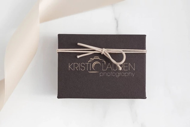 Tyndell USB Kit in Slate showing custom wrapped paper with side thumb cutout design