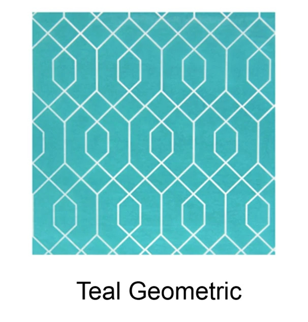 Lime Green Geometric tissue paper pre-cut for portrait boxes and photo cases