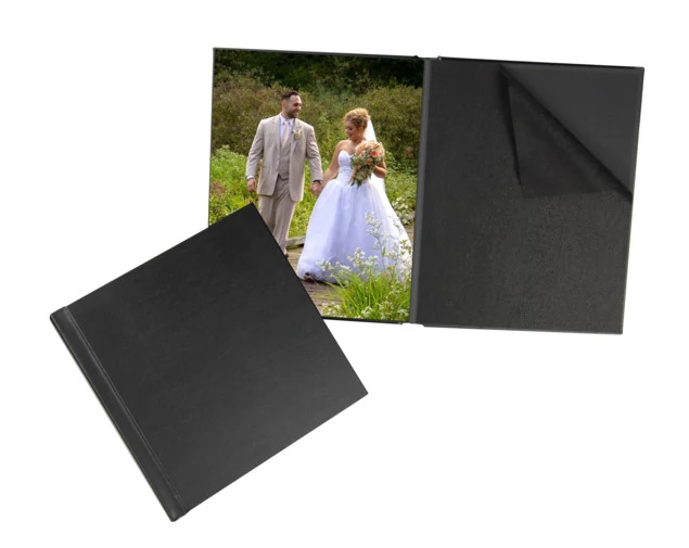Peel and Stick Self Mounting Black Renaissance Roma Album 8x8-15