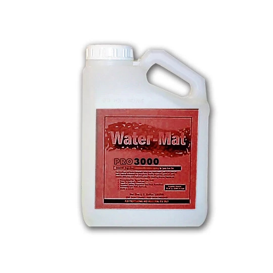 Water-Mat 3000 Satina lacquer gallon showing satina finish roller coating formula for high-volume photo lab finishing