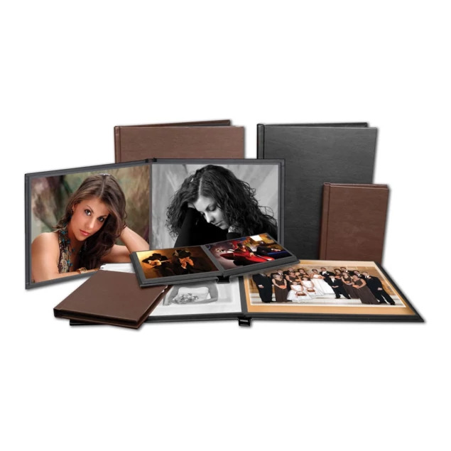 Black TAP Superior Mount Album 10x5-10 self mounting peel and stick.