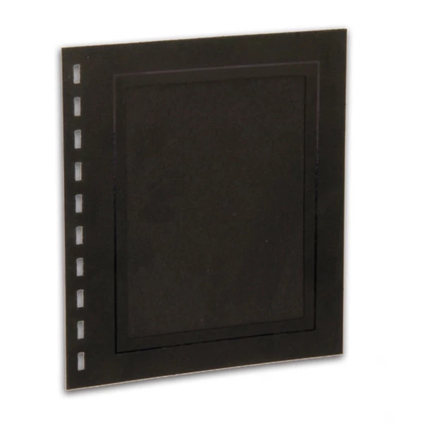  Black Advantage Album insert shown flat     Tyndell slip-in album insert