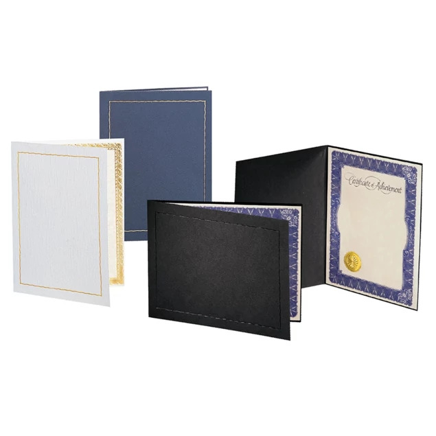 Side loading slip in Atlas Certificate Holder for 8.5x11 and 11x8.5.