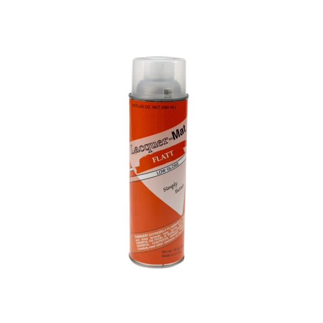Flat Spray matte lacquer in aerosol can for professional photo print finishing with flat finish