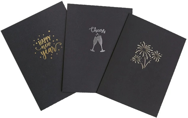 Onyx Double Take Folder showing deckle edge outer border detail on linen finish virgin mount board